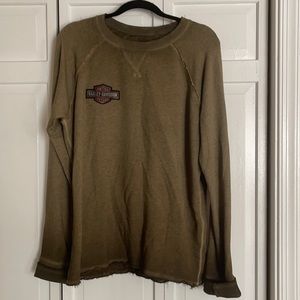 XL Harley Davidson sweatshirt in rust